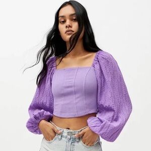 Urban Outfitters Claudia Blouse Large EUC